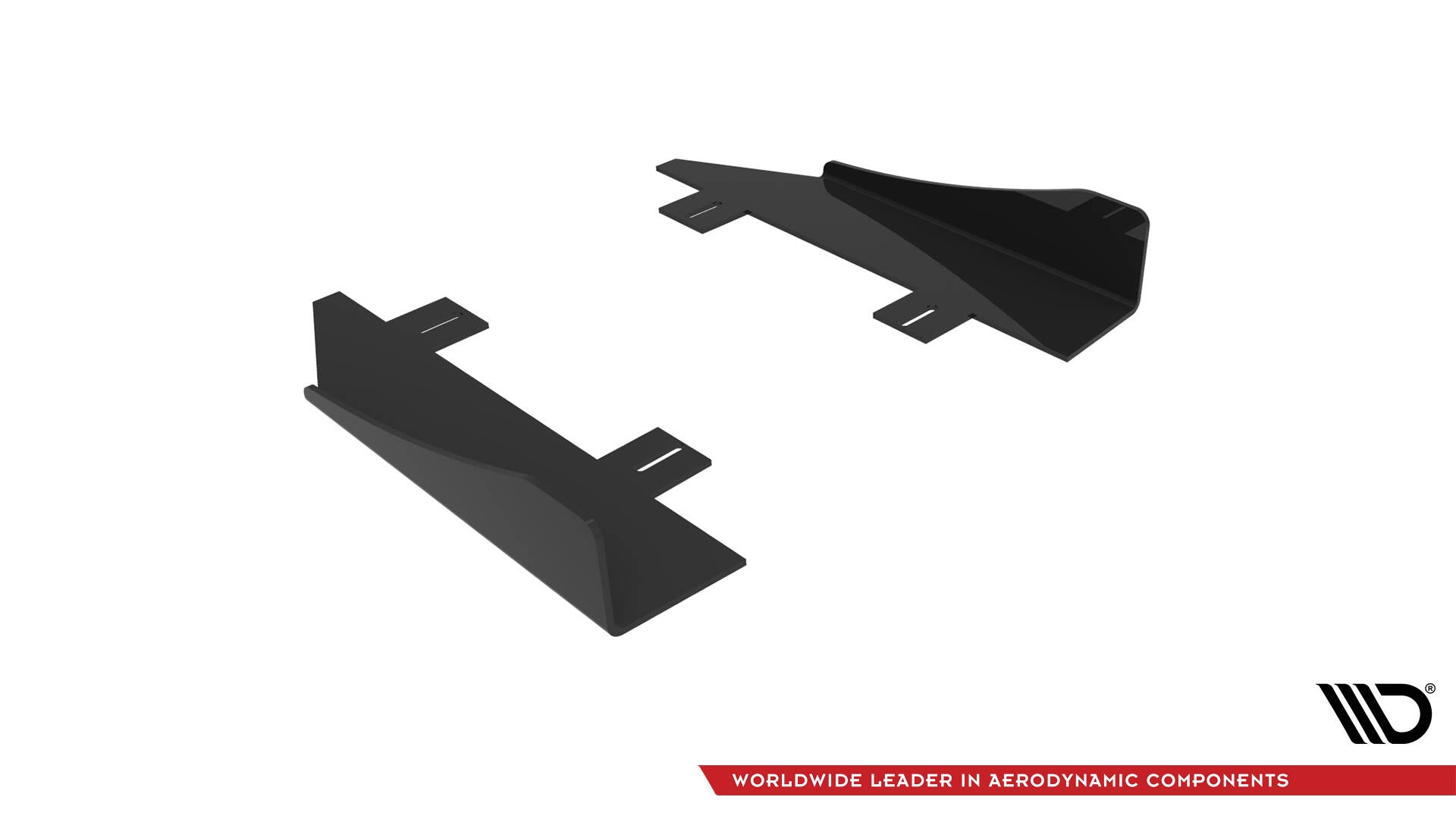 Maxton Design Seitenschweller Flaps passend für Mercedes-Benz A 45 AMG W176 Facelift schwarz Hochglanz