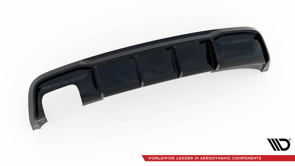 Maxton Design Diffusor Heck Ansatz passend für BMW 1er M-Paket E82