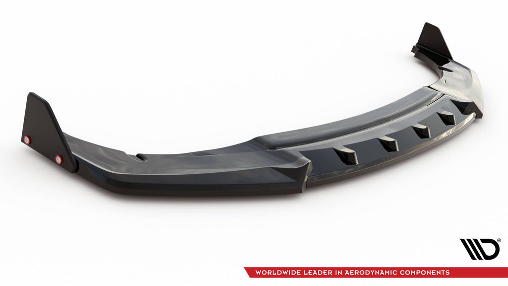 Maxton Design Street+ Spoilerlippe Front Ansatz + Flaps passend für Honda Civic Sport Mk 10