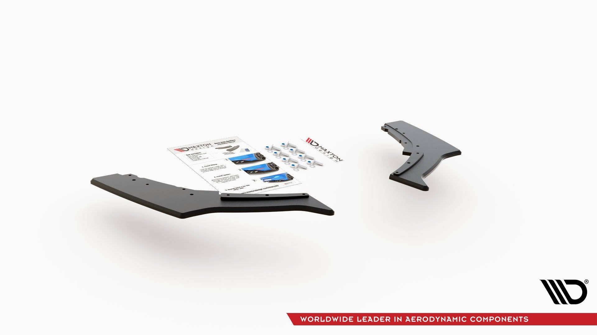 Maxton Design Street Pro Heck Ansatz Flaps Diffusor V.3 passend für BMW 1er F20 M140i