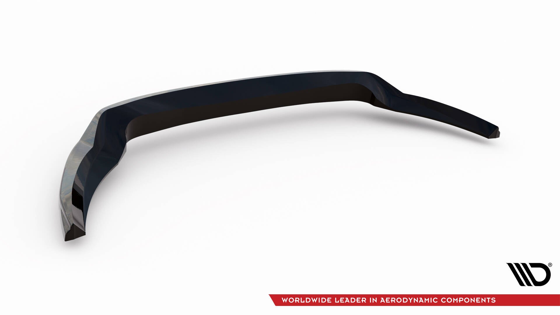 Maxton Design Street+ Spoilerlippe Front Ansatz passend für Ford Transit Custom Mk1 schwarz Hochglanz