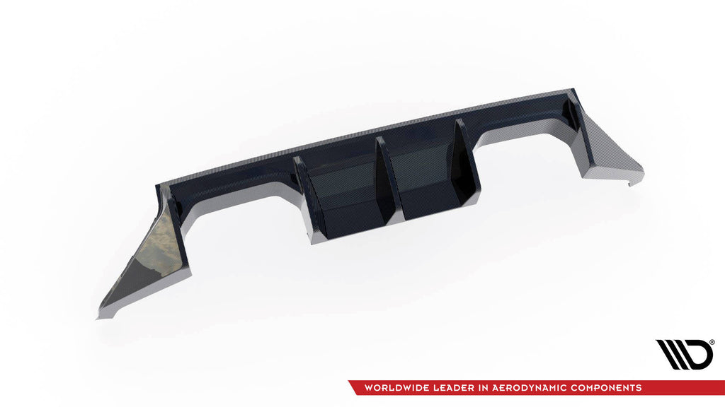 Maxton Design Prepreg Carbon Fiber Diffusor Heck Ansatz passend für BMW M2 G87