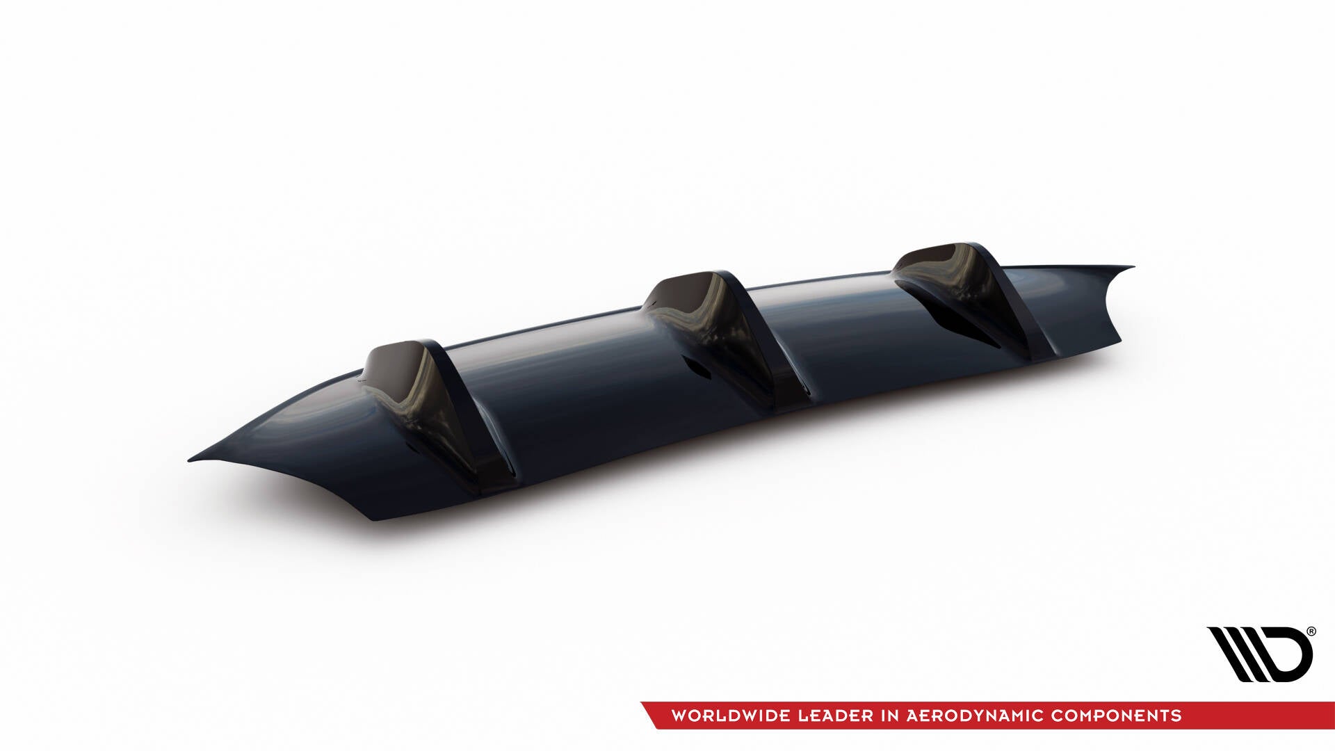 Maxton Design Diffusor Heck Ansatz passend für Mercedes-Benz E-Klasse W213 Coupe(C238) / Cabriolet (A238) AMG-Line schwarz Hochglanz