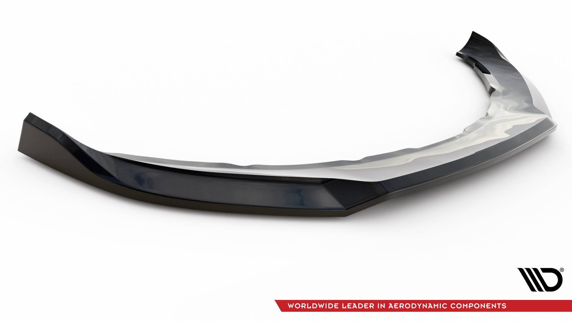 Maxton Design Street+ Spoilerlippe Front Ansatz V.2 passend für Volvo S60 R-Design Mk2 schwarz Hochglanz
