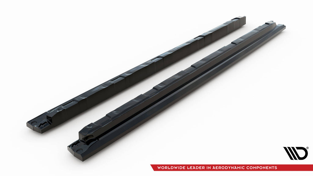Maxton Design Street+ Seitenschweller Leisten passend für Renault Austral Mk1 schwarz Hochglanz