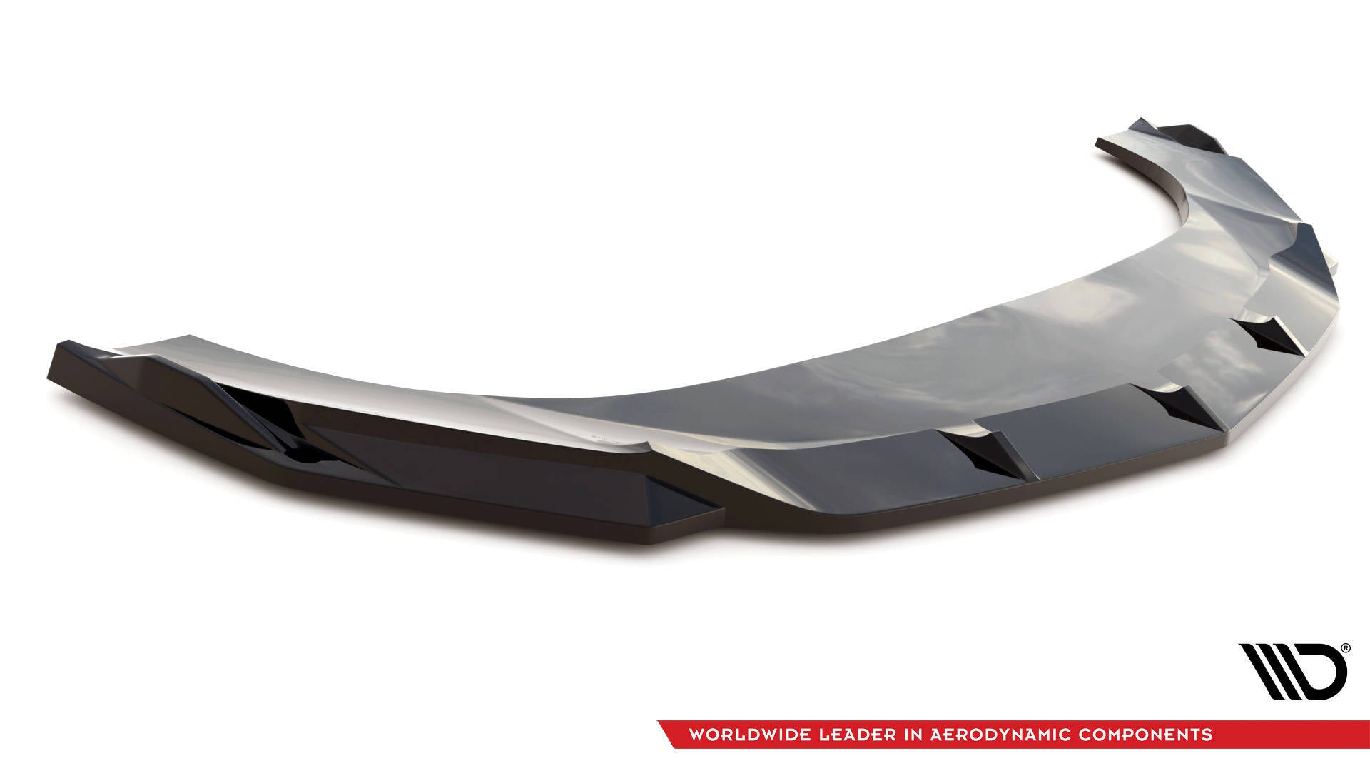 Maxton Design Street+ Spoilerlippe Front Ansatz V.3 passend für Lamborghini Urus Mk1 schwarz Hochglanz