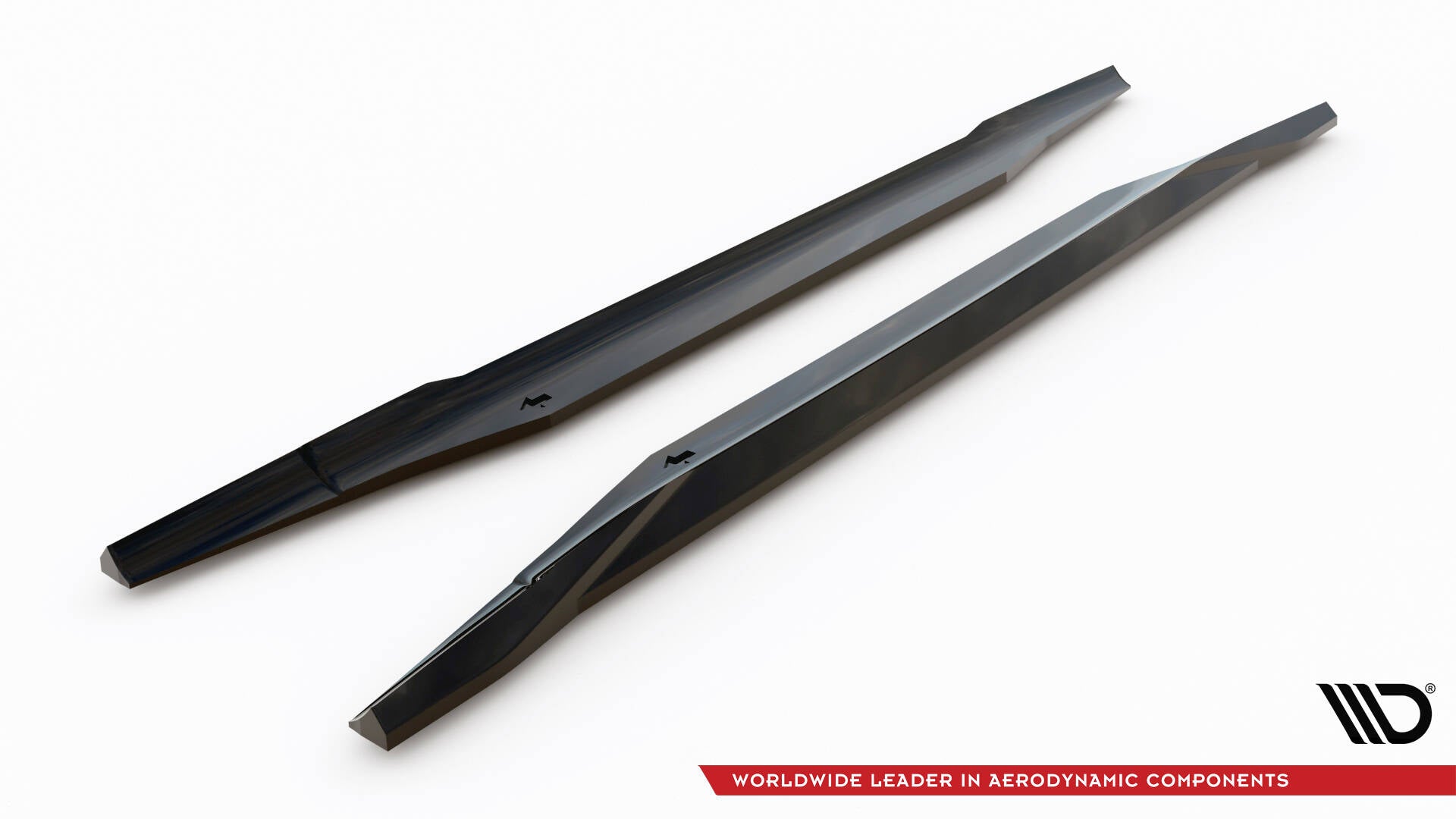Maxton Design Street+ Seitenschweller Leisten passend für Ford Kuga ST Mk1 schwarz Hochglanz