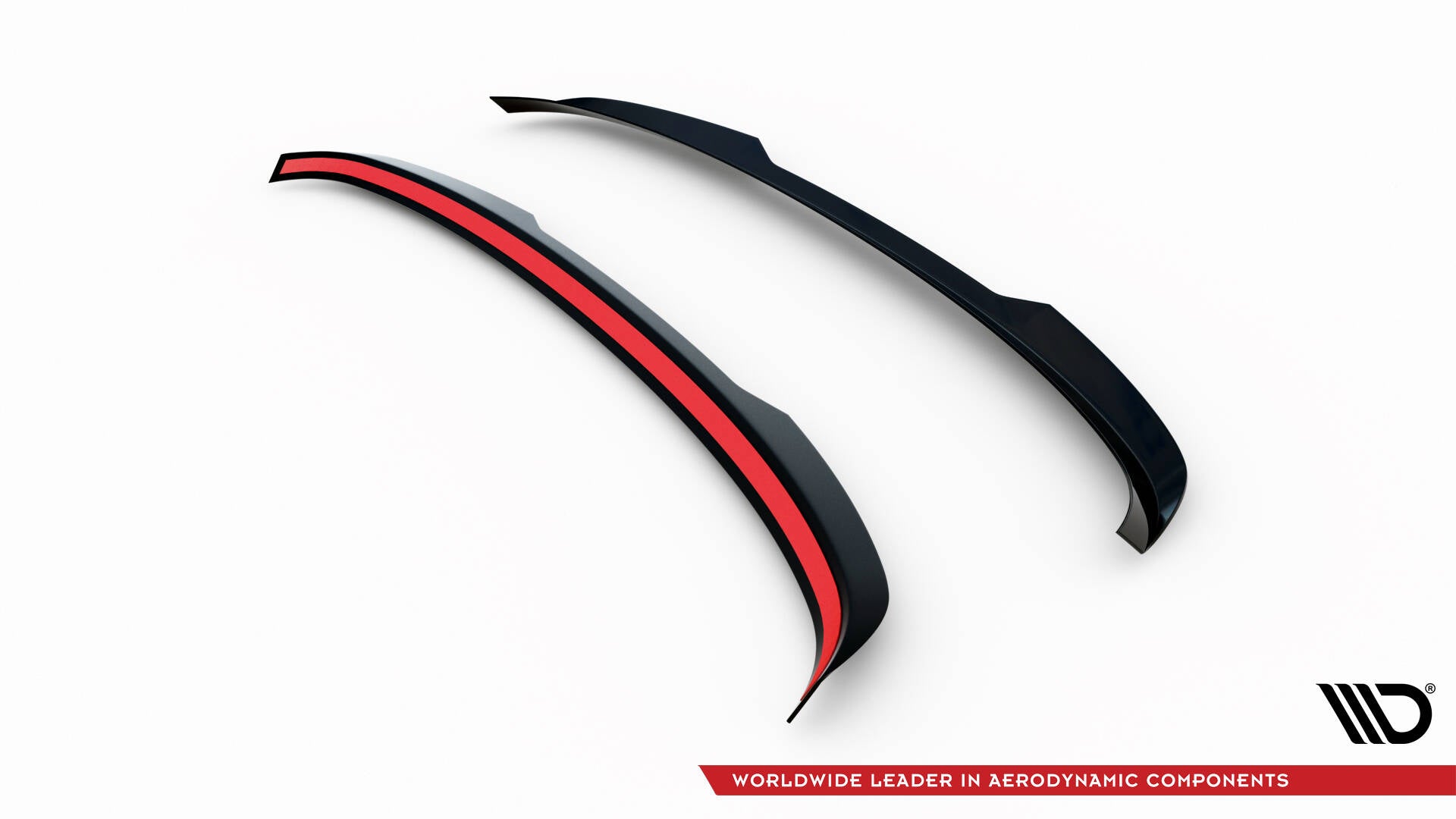Maxton Design Spoiler CAP V.2 passend für BMW 5er Touring G31 schwarz Hochglanz