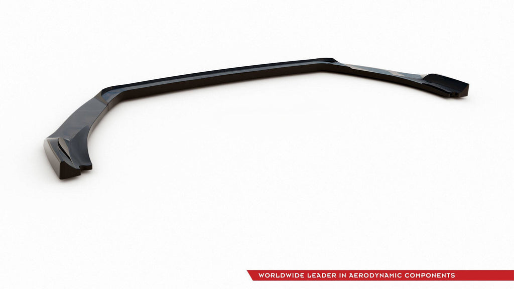 Maxton Design Street+ Spoilerlippe Front Ansatz V.5 passend für Ford Fiesta Mk8 ST / ST-Line schwarz Hochglanz