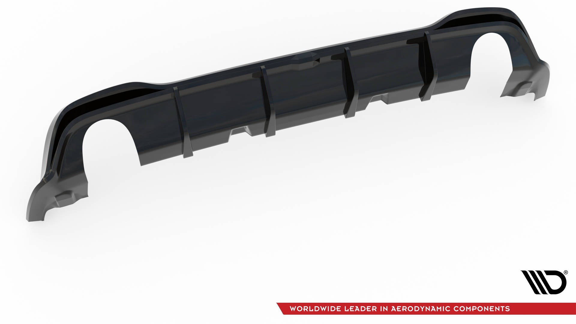 Maxton Design Diffusor Heck Ansatz V.4 passend für VW Golf GTI Mk8