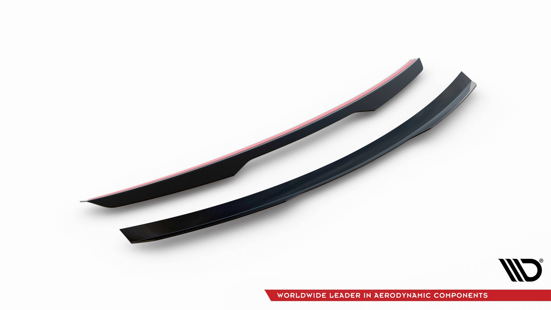 Maxton Design Niedriger Spoiler CAP passend für Honda Civic Sport Mk 10 schwarz Hochglanz