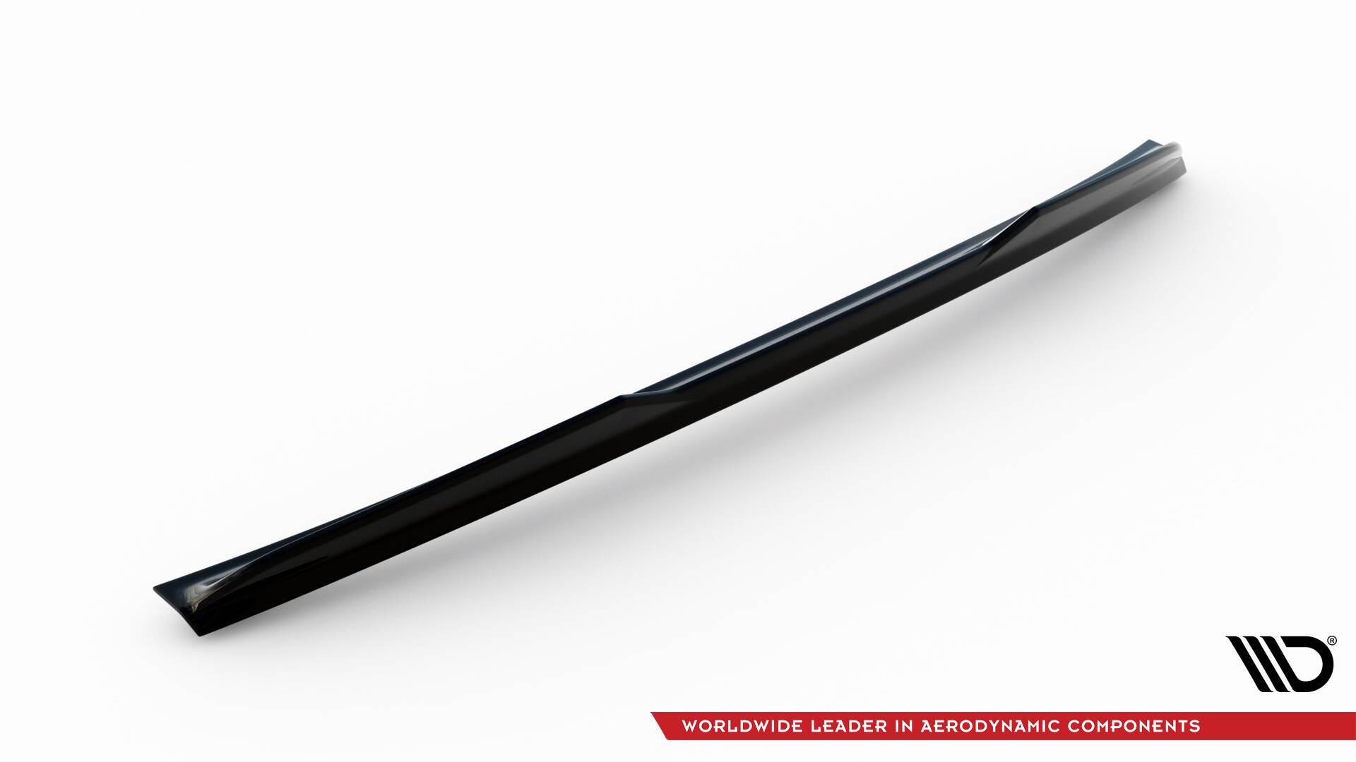 Maxton Design Spoiler CAP 3D passend für Jaguar XE X760 Facelift schwarz Hochglanz