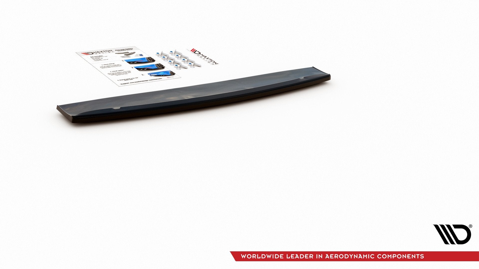 Maxton Design Mittlerer Diffusor Heck Ansatz für Audi S7 C8 Carbon Look