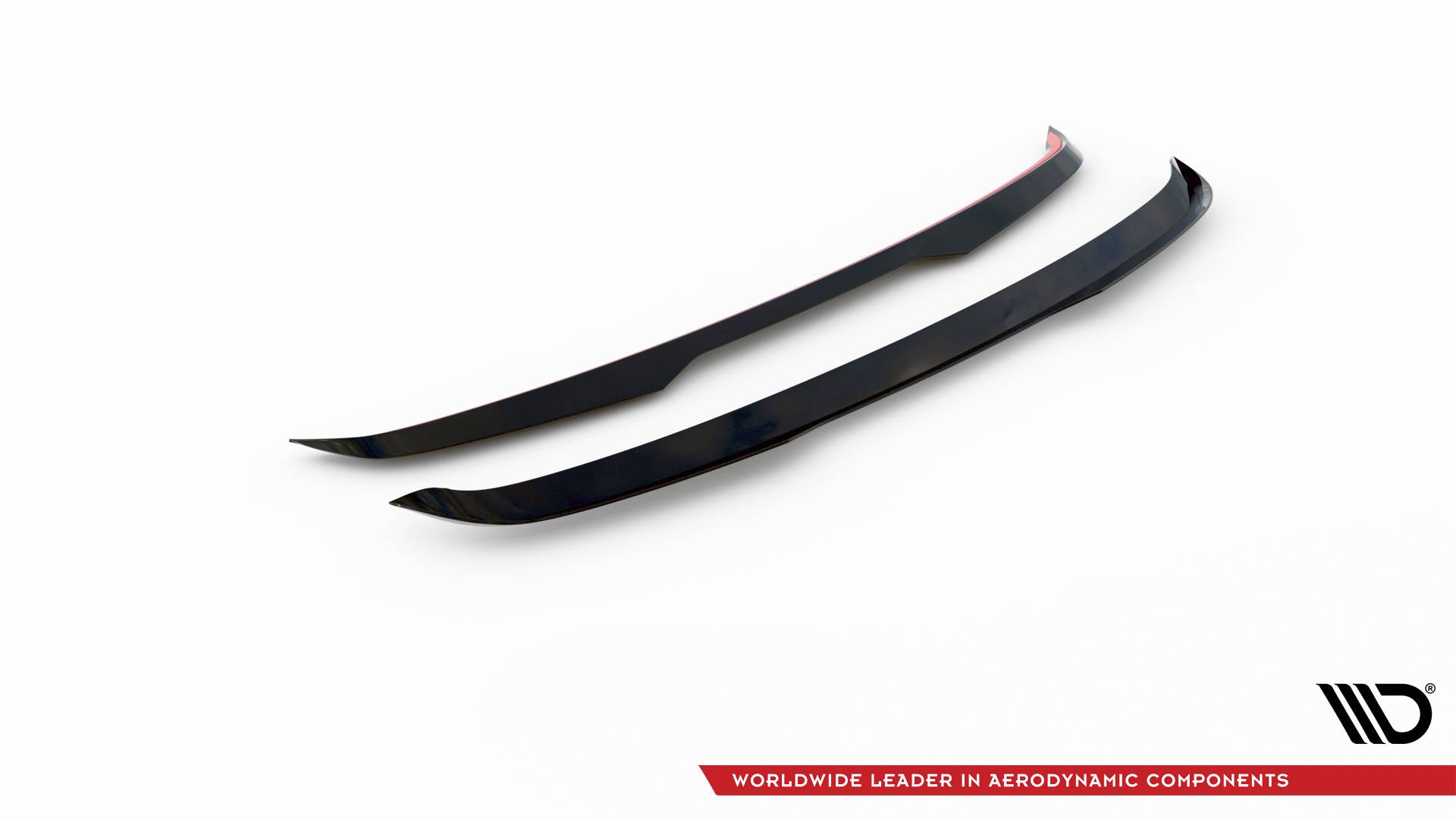 Maxton Design Spoiler CAP passend für Audi A3 Sportback 8Y schwarz Hochglanz