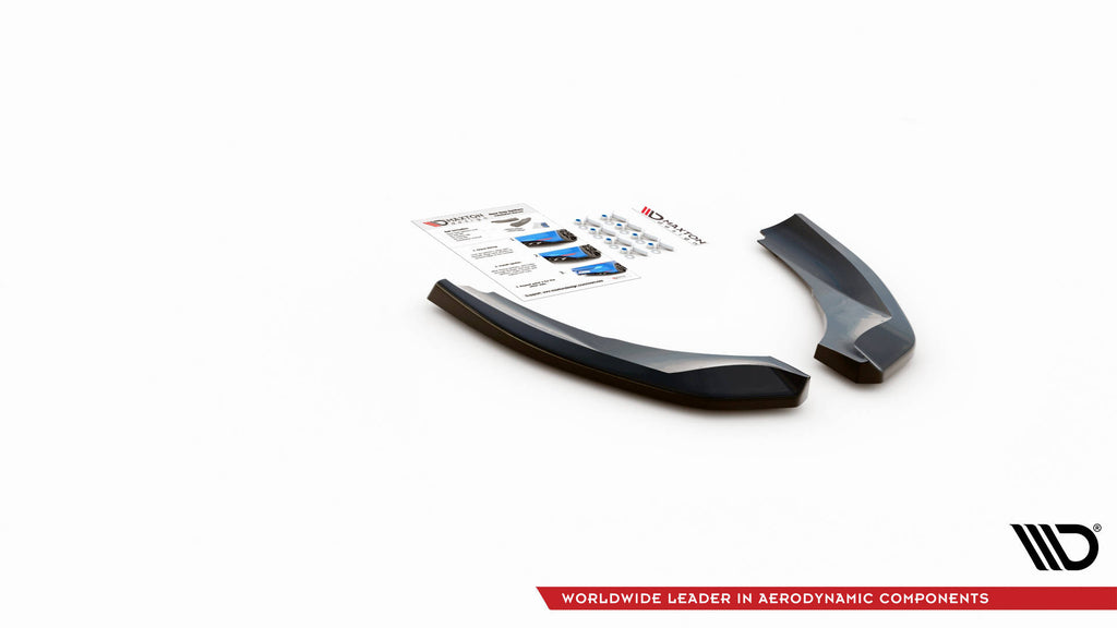 Maxton Design Heck Ansatz Flaps Diffusor passend für BMW Z4 M-Paket G29 schwarz Hochglanz