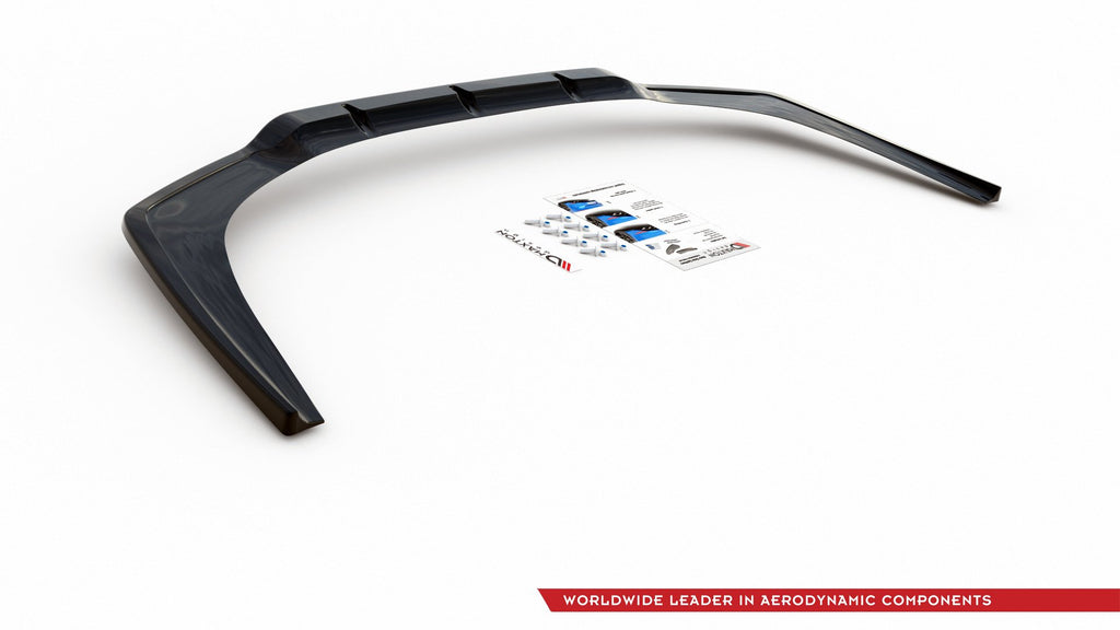 Maxton Design Mittlerer Diffusor Heck Ansatz für BMW 8 Coupe M-Paket G15 Carbon Look