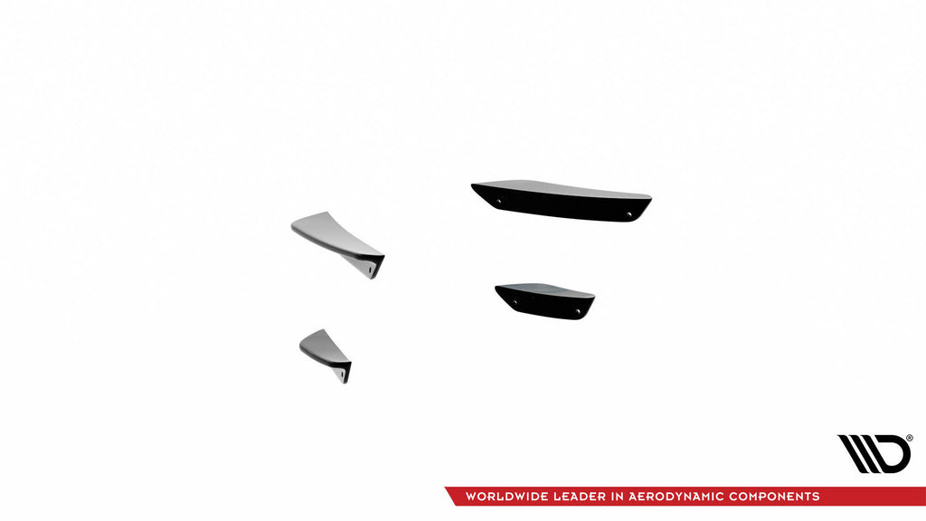 Maxton Design Stoßstangen Flaps Wings vorne Canards passend für Audi RS3 8Y