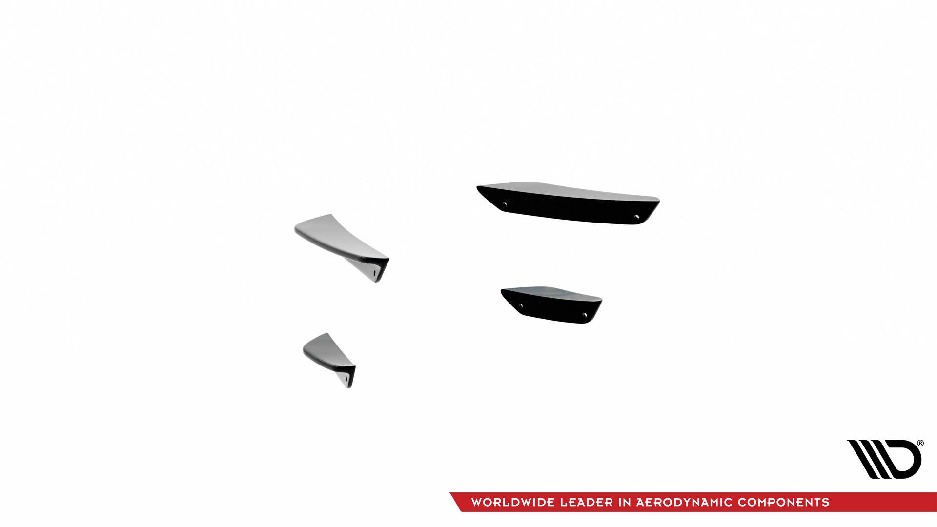 Maxton Design Stoßstangen Flaps Wings vorne Canards passend für Audi RS3 8Y
