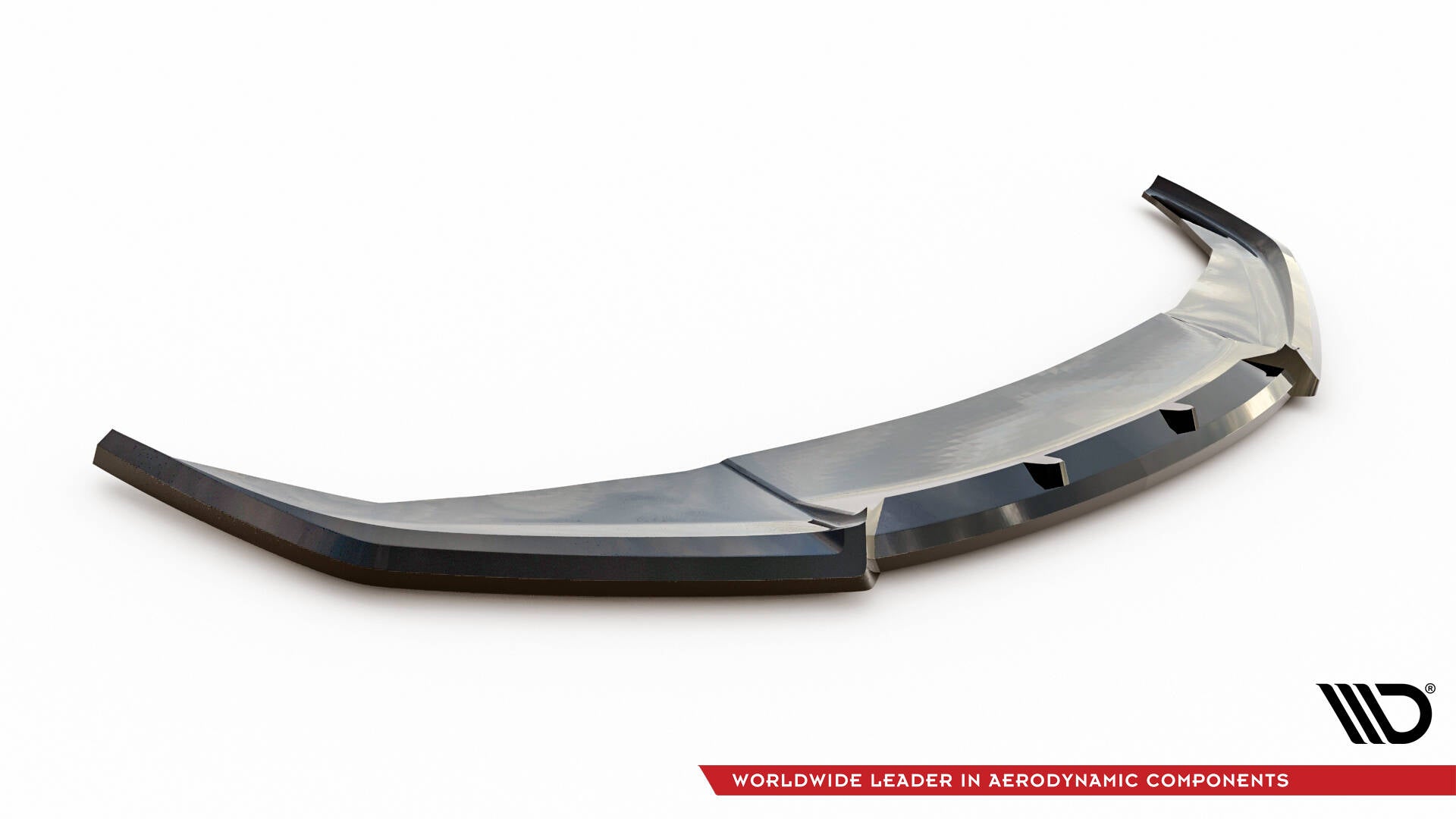 Maxton Design Street+ Spoilerlippe Front Ansatz V.1 passend für Honda Civic Limousine Mk10 schwarz Hochglanz