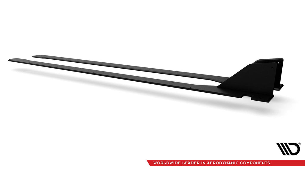 Maxton Design Street Pro Street+ Seitenschweller Leisten passend für Honda Civic Type-R Mk10 / Mk10 Facelift