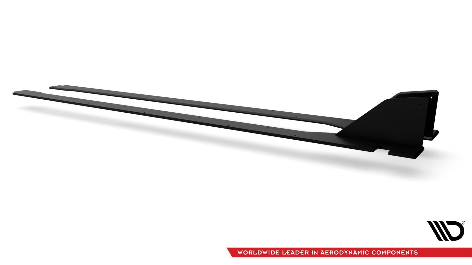 Maxton Design Street Pro Street+ Seitenschweller Leisten passend für Honda Civic Type-R Mk10 / Mk10 Facelift