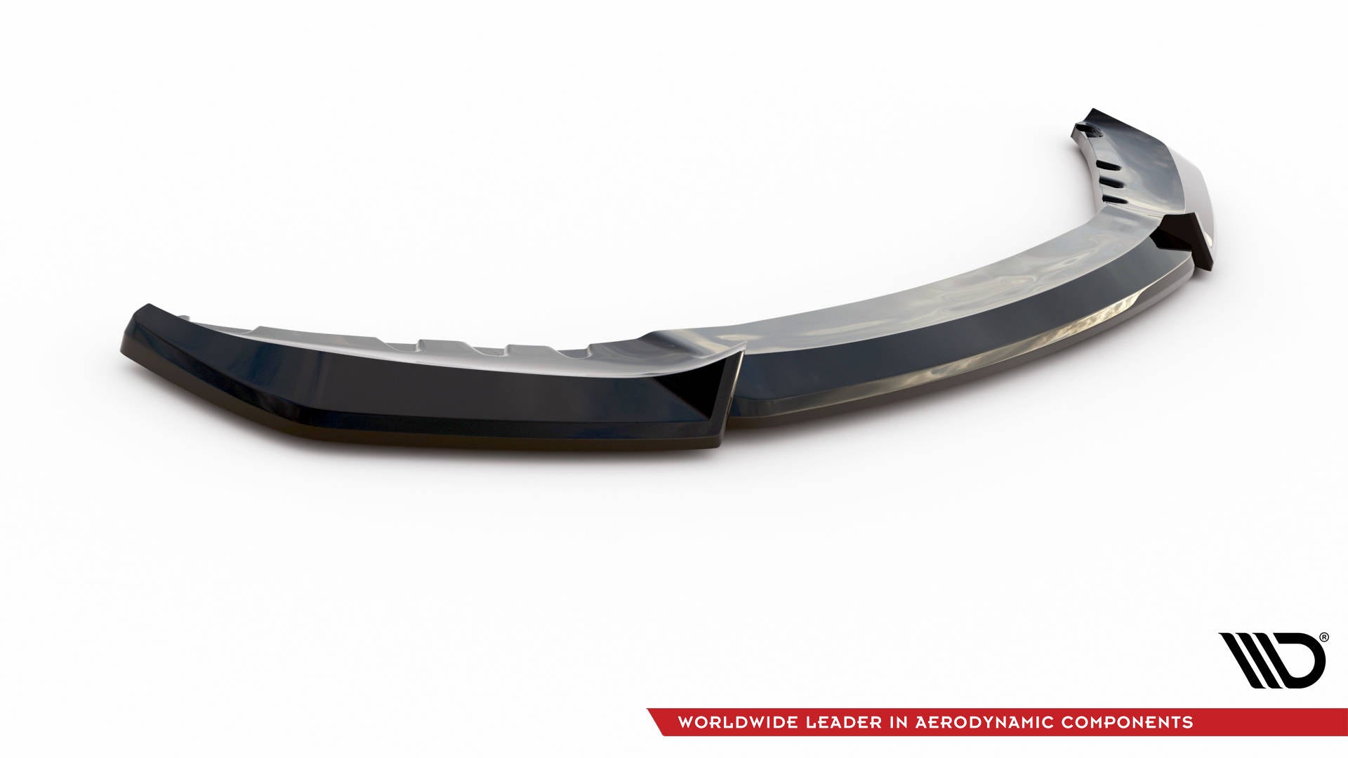 Maxton Design Street+ Spoilerlippe Front Ansatz V.2 passend für BMW 4er Coupe / Gran Coupe / Cabrio F32 / F36 / F33 schwarz Hochglanz