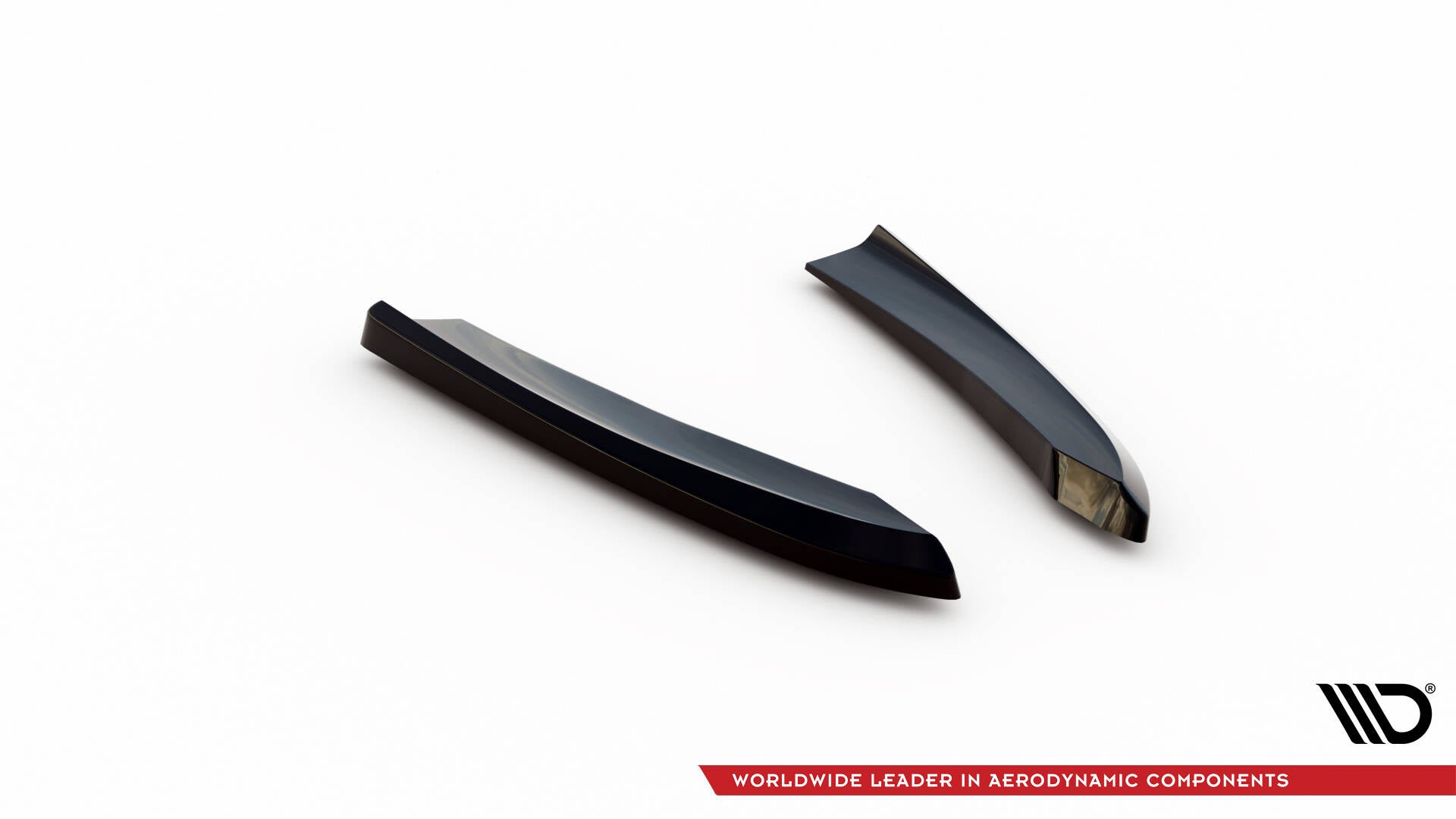 Maxton Design Heck Ansatz Flaps Diffusor passend für Mazda 6 Kombi Mk3 Facelift schwarz Hochglanz