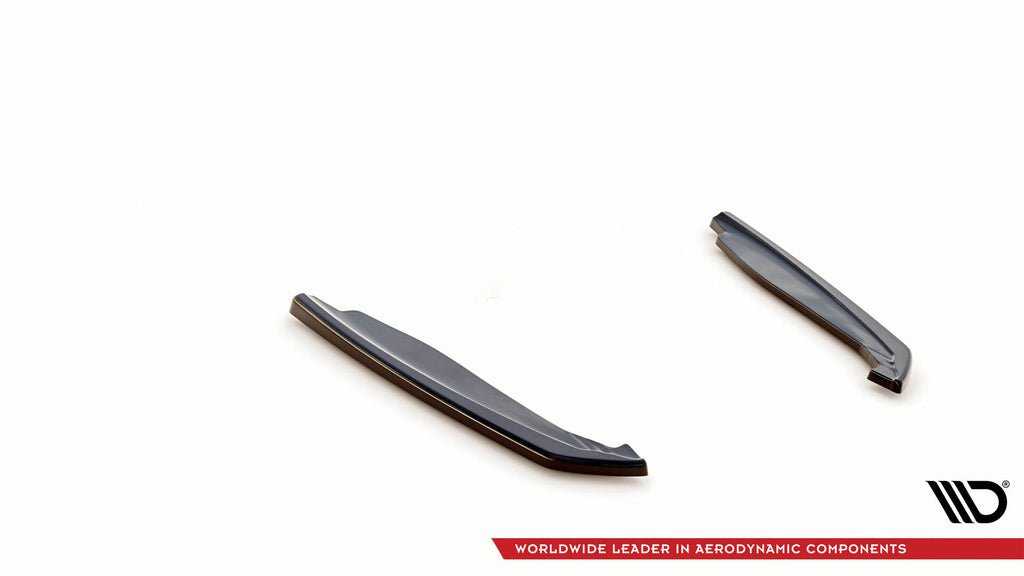 Maxton Design Heck Ansatz Flaps Diffusor V.2 passend für BMW M8 Gran Coupe F93 schwarz Hochglanz