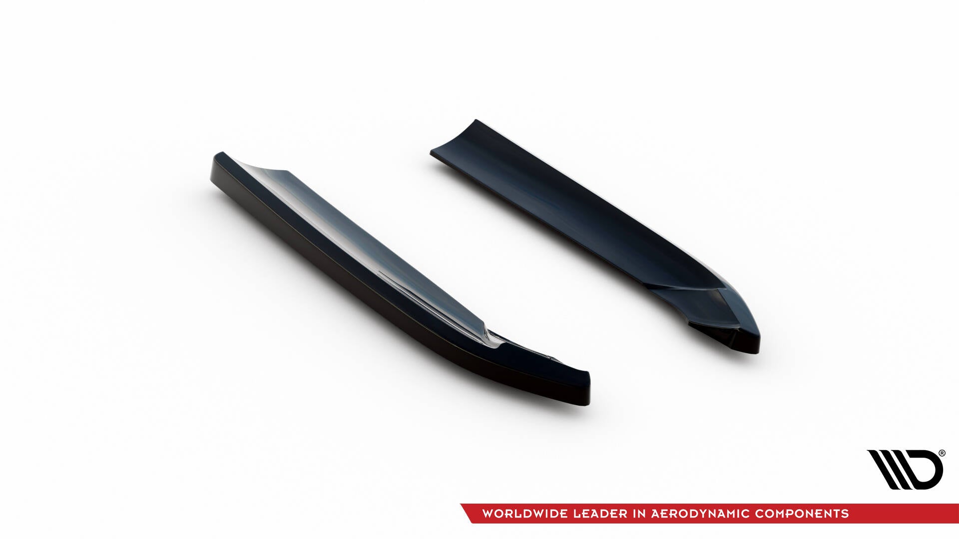Maxton Design Heck Ansatz Flaps Diffusor V.2 passend für Audi A7 S-Line C7 schwarz Hochglanz