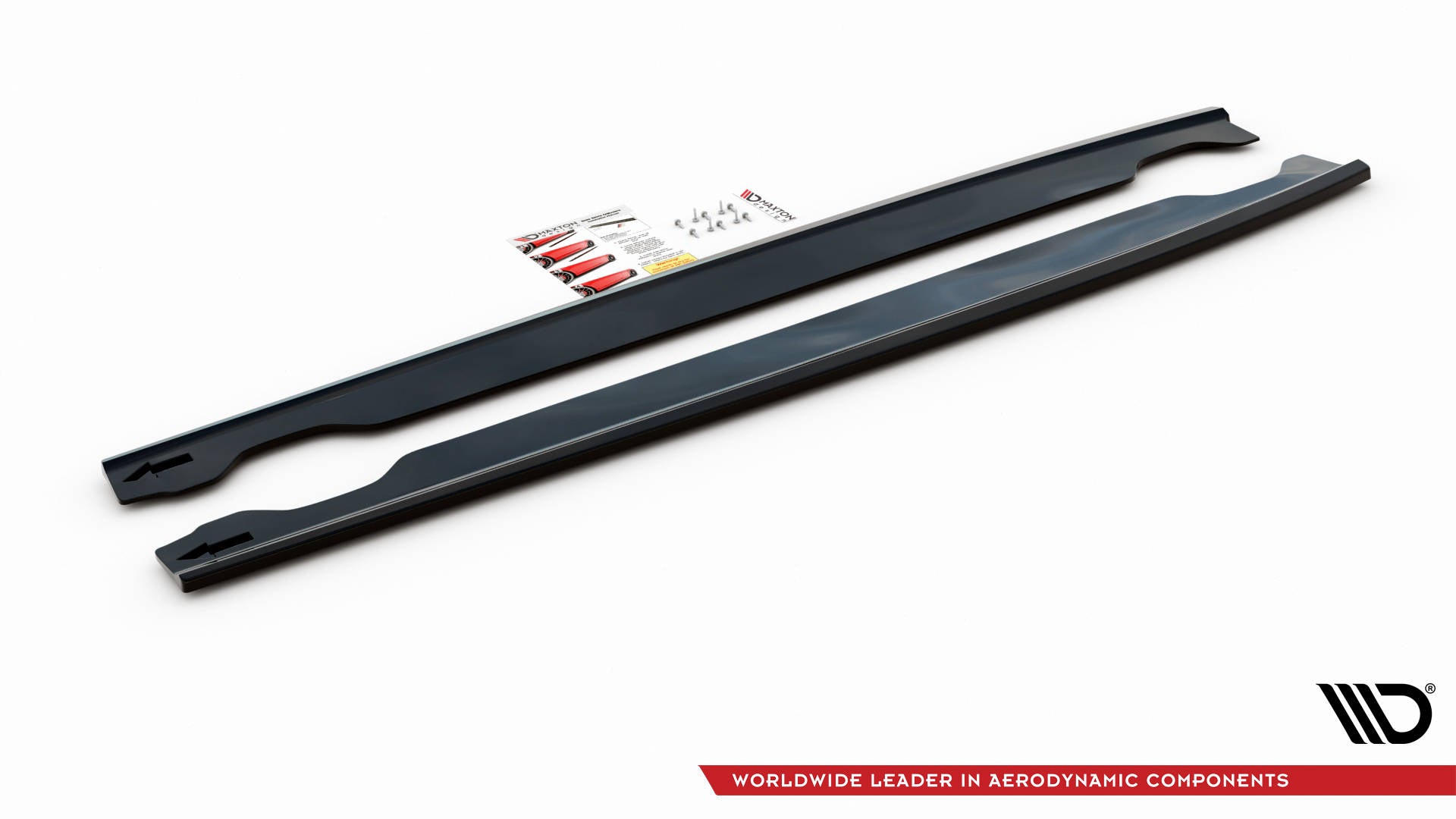 Maxton Design Street+ Seitenschweller Leisten passend für Hyundai I20 N Mk3 schwarz Hochglanz