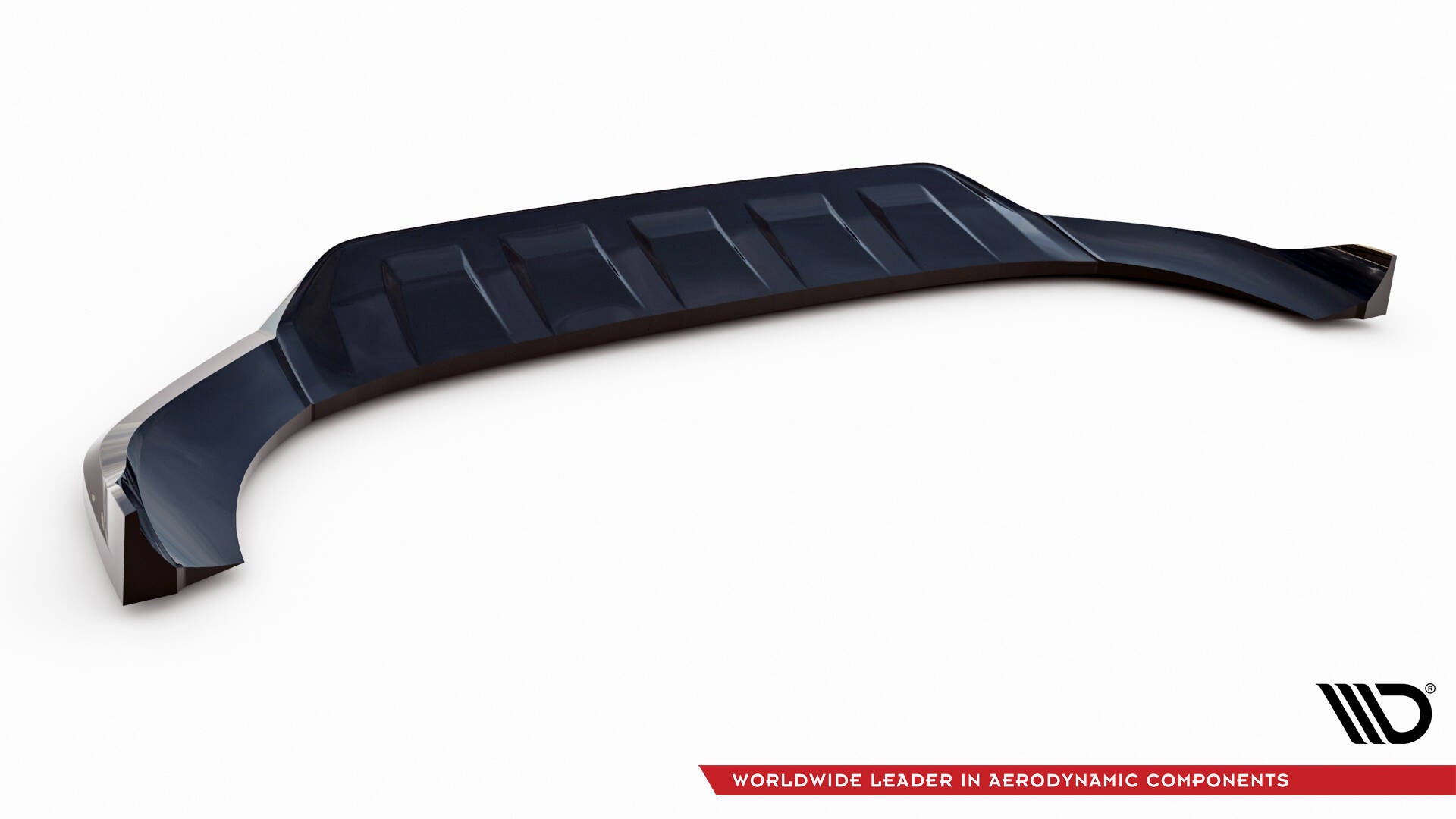 Maxton Design Street+ Spoilerlippe Front Ansatz passend für Audi Q7 Mk2 schwarz Hochglanz