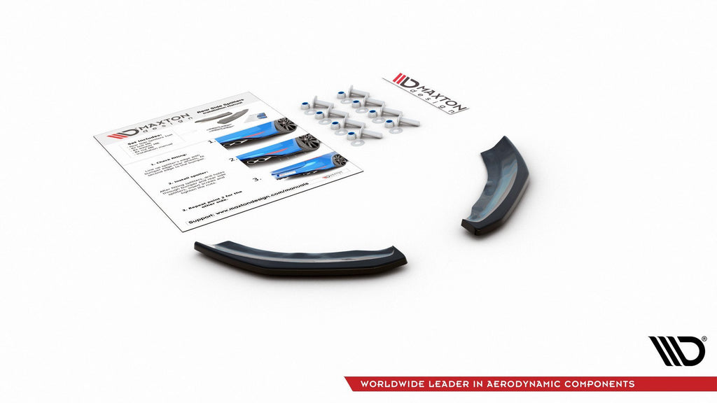 Maxton Design Heck Ansatz Flaps Diffusor für VW Polo GTI Mk6
