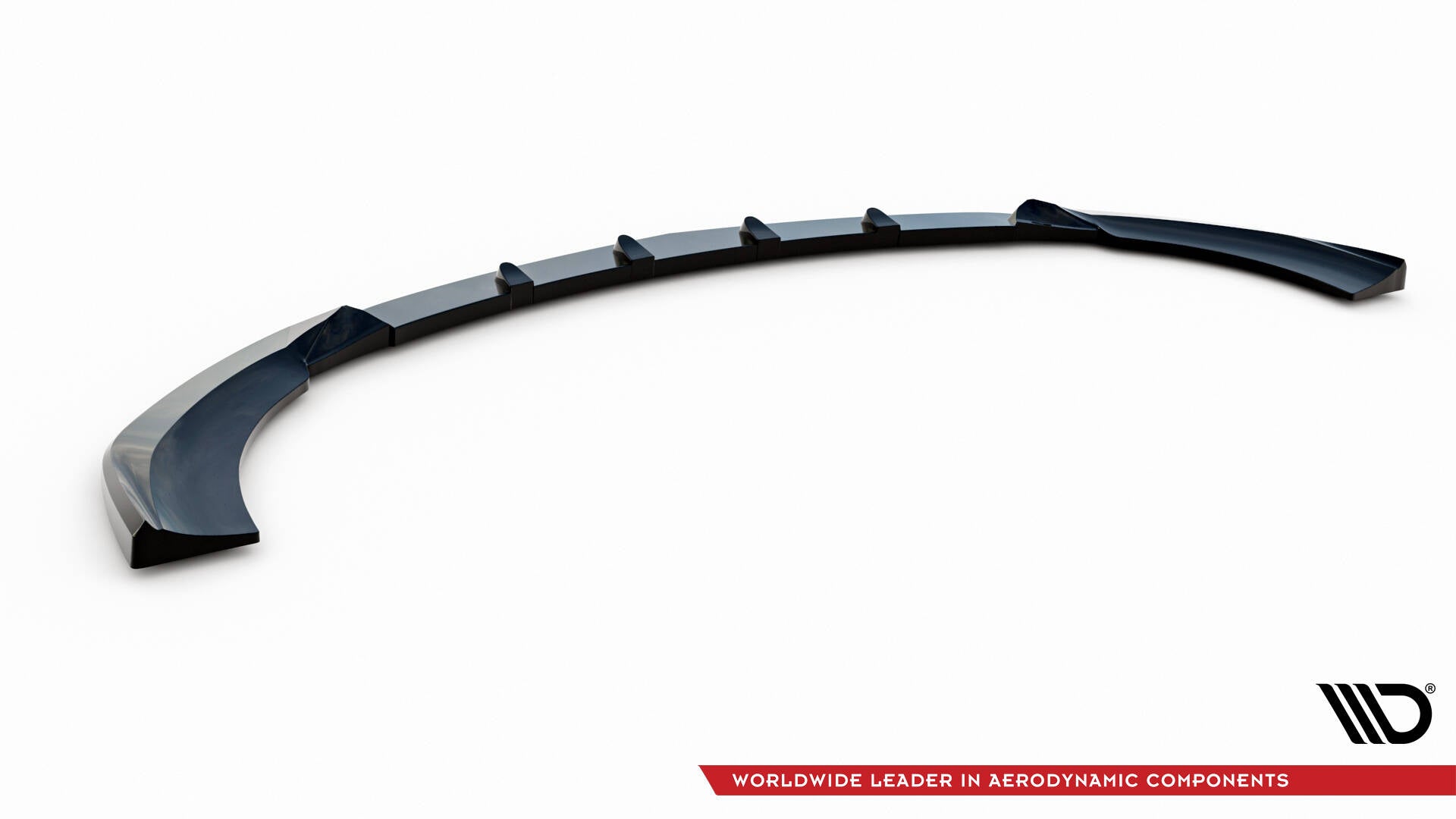 Maxton Design Street+ Spoilerlippe Front Ansatz V.2 passend für Mercedes-AMG E63 W213 Facelift schwarz Hochglanz