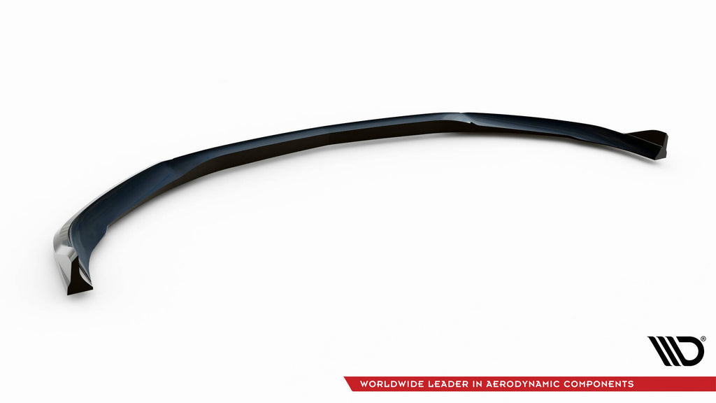Maxton Design Street+ Spoilerlippe Front Ansatz V.3 passend für Mercedes-AMG C63 Limousine / Kombi W205 / S205 schwarz Hochglanz