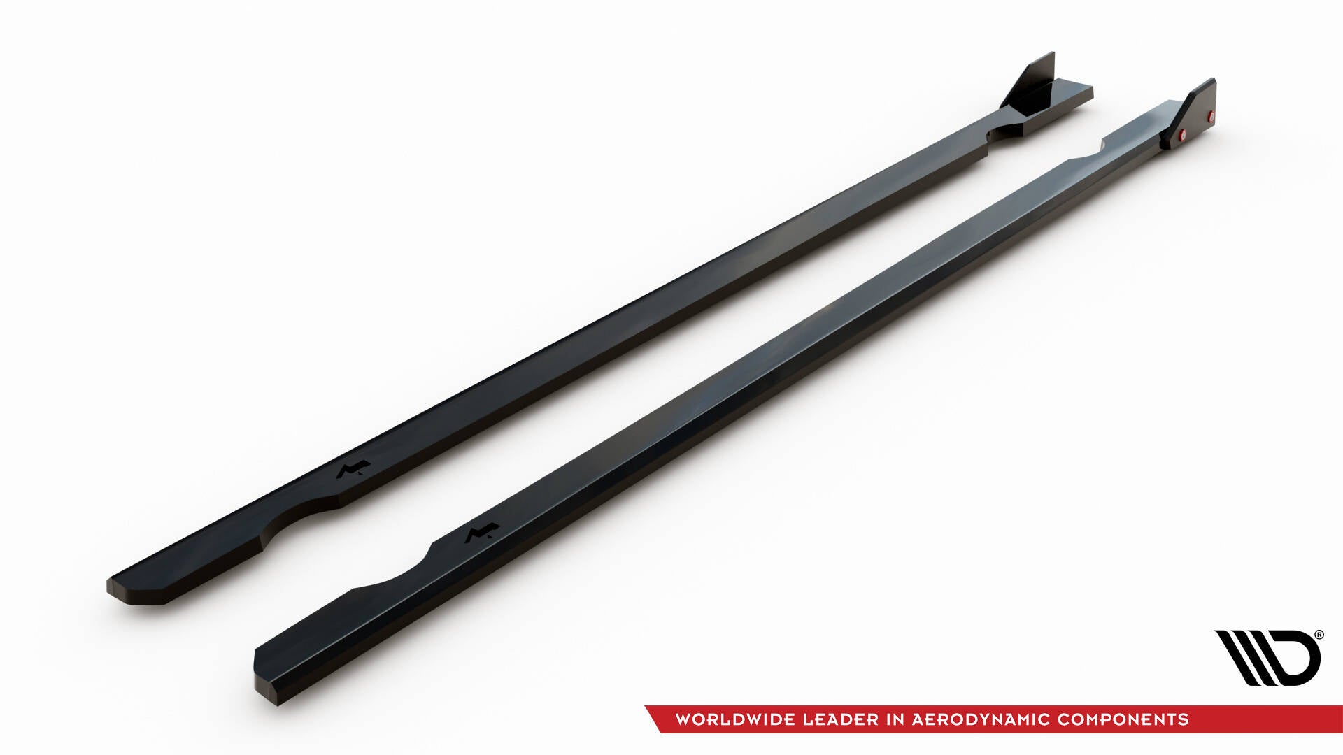Maxton Design Street+ Seitenschweller Leisten passend für V.3 + Flaps passend für VW Golf R / R-Line Mk7