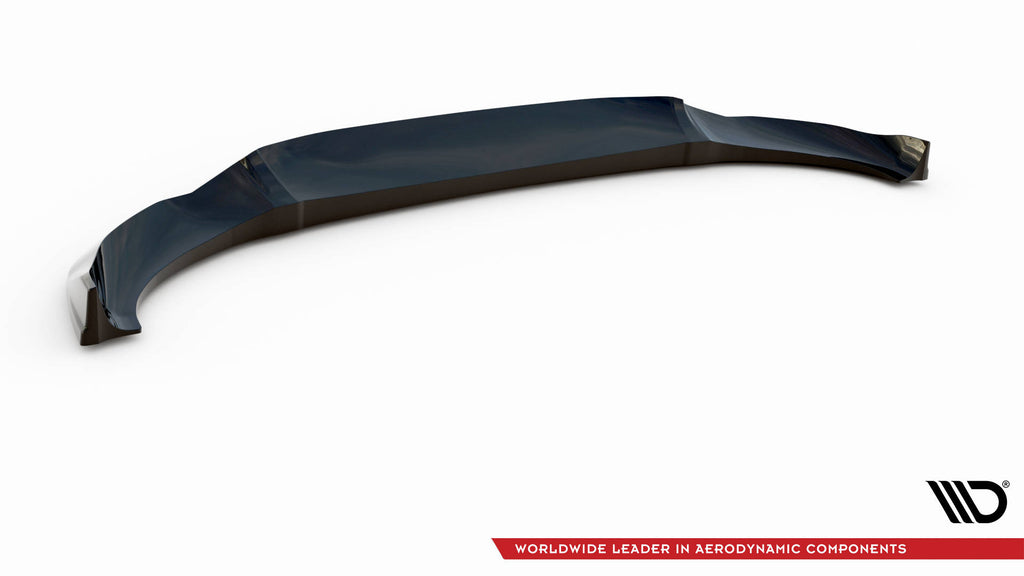 Maxton Design Street+ Spoilerlippe Front Ansatz V.2 passend für BMW X3 M40d / M40i / M-Paket G01 schwarz Hochglanz