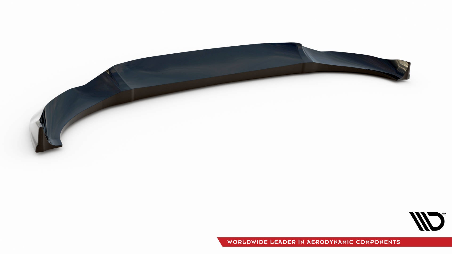 Maxton Design Street+ Spoilerlippe Front Ansatz V.2 passend für BMW X3 M40d / M40i / M-Paket G01 schwarz Hochglanz