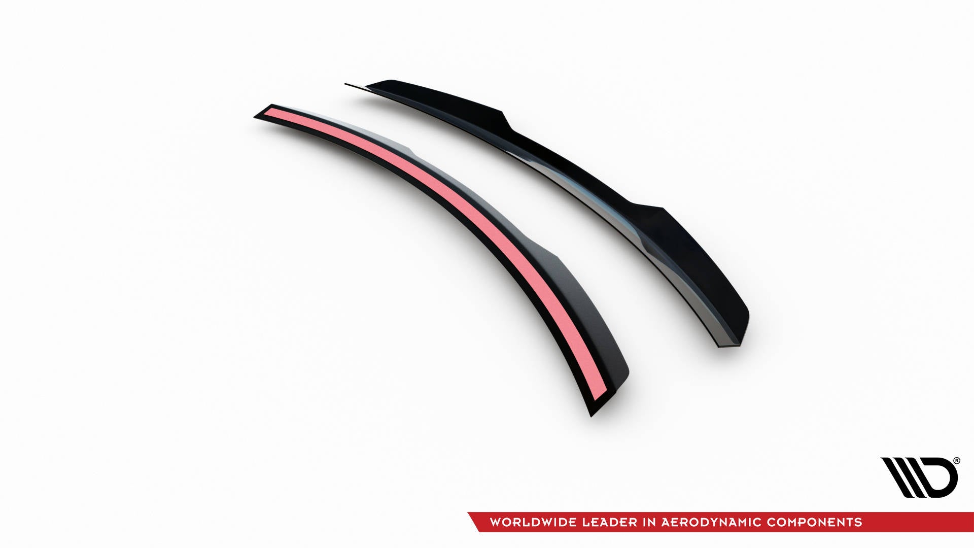 Maxton Design Niedriger Spoiler CAP passend für Honda Civic Sport Mk 10 schwarz Hochglanz
