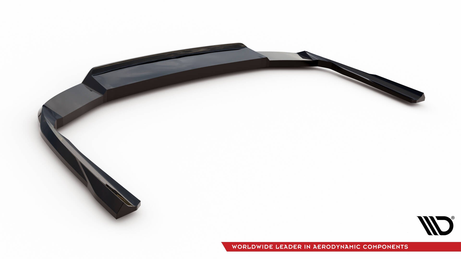 Maxton Design Street+ Mittlerer Diffusor RACE passend für VW Passat GT B8 Facelift USA schwarz Hochglanz