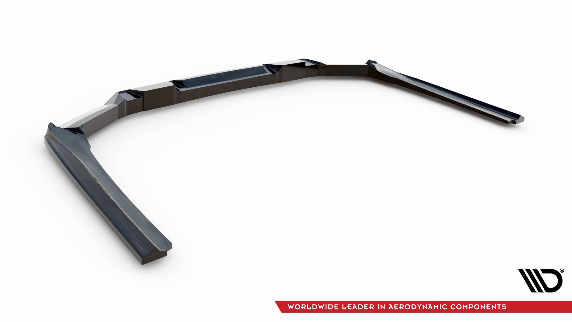 Maxton Design Street+ Mittlerer Diffusor RACE V.2 passend für BMW 5er / i5 M-Paket Limousine / Touring G60 / G61 schwarz Hochglanz