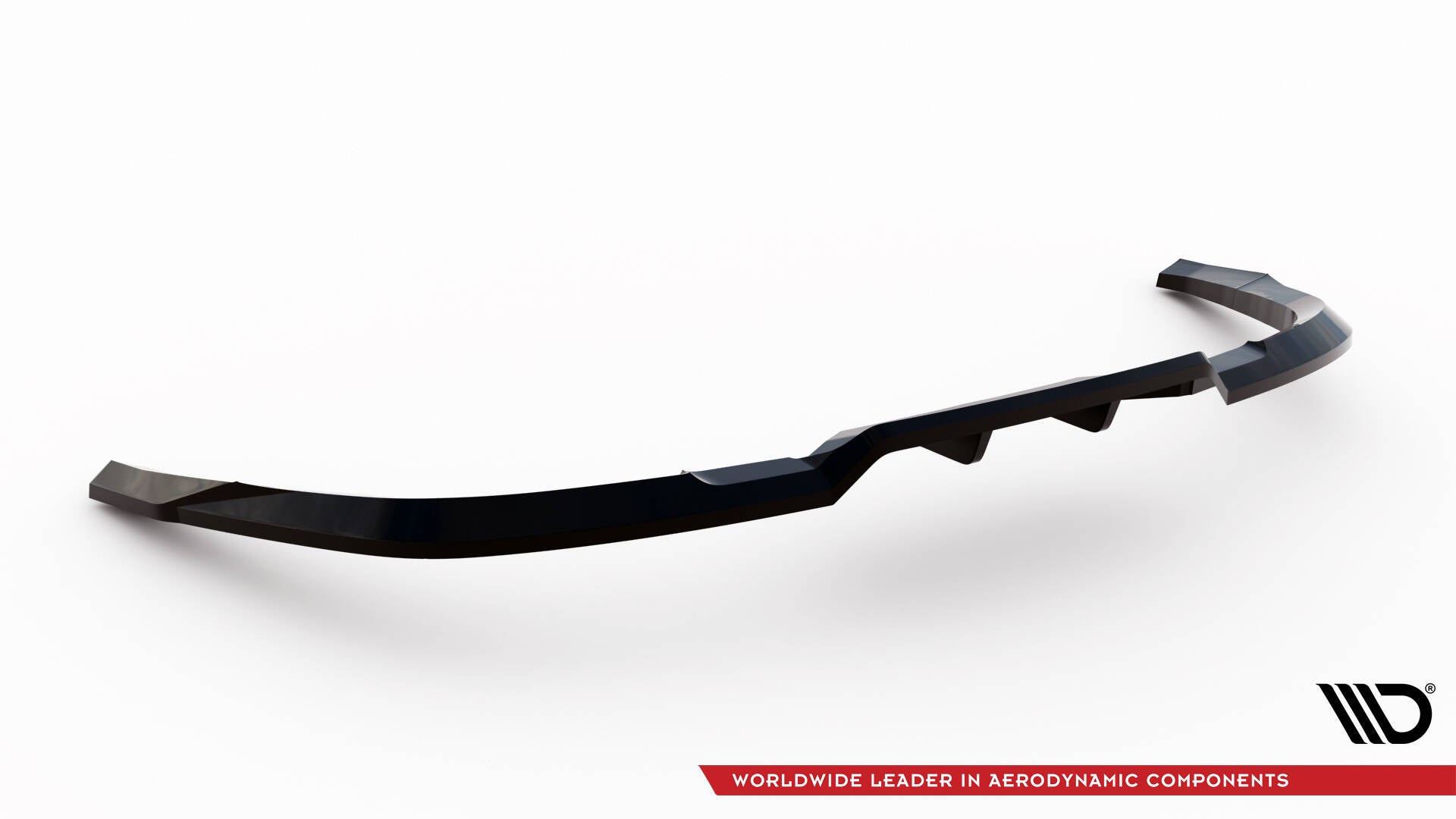 Maxton Design Street+ Mittlerer Diffusor RACE passend für Jaguar F-Pace R-Sport X761 schwarz Hochglanz