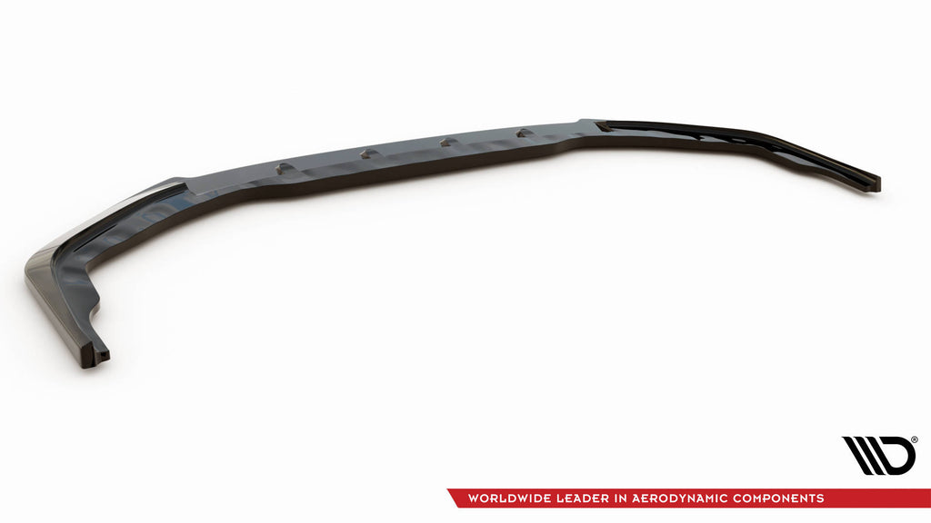 Maxton Design Front Ansatz für Nissan GTR R35 Facelift schwarz matt
