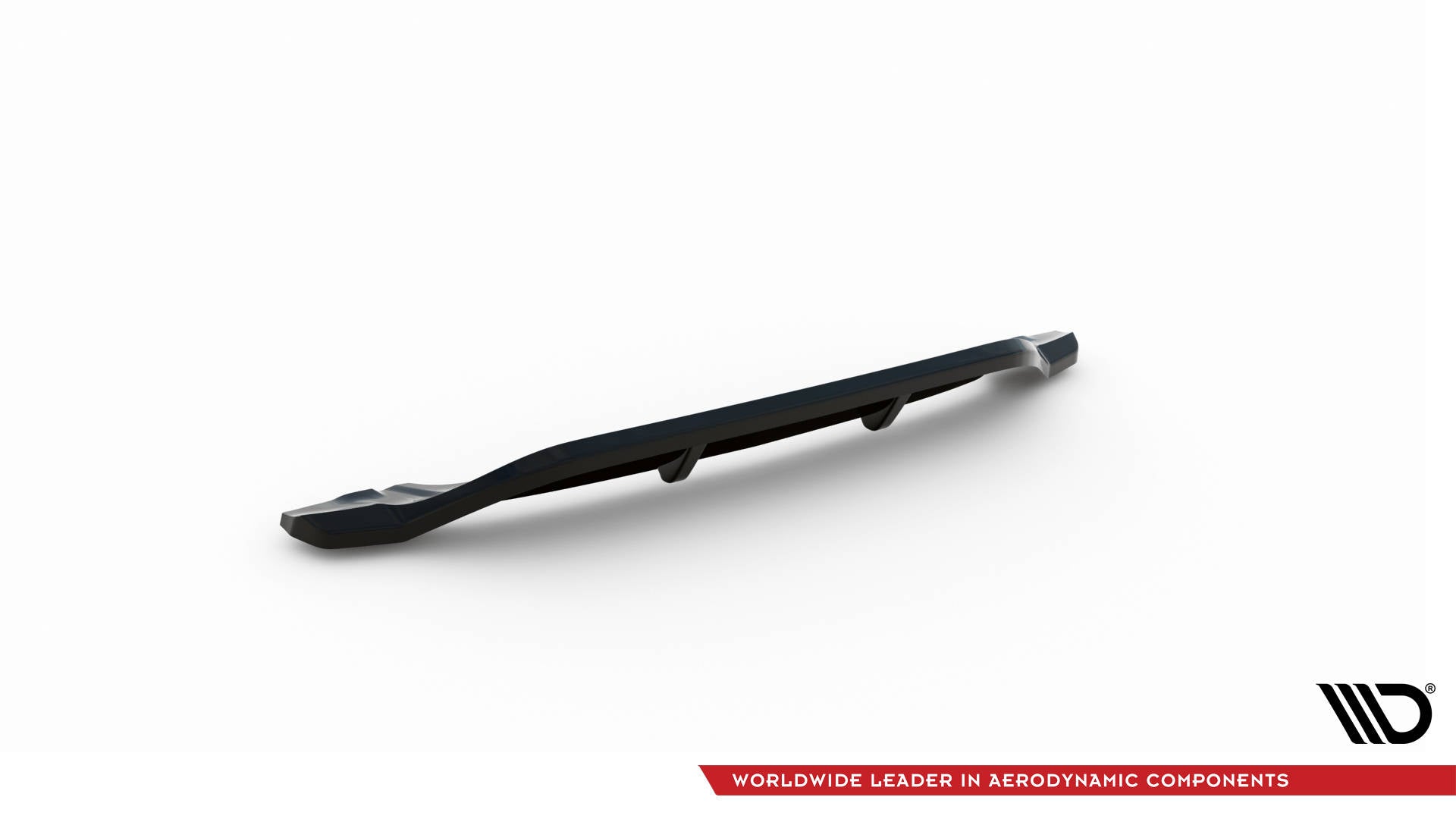 Maxton Design Street+ Mittlerer Diffusor RACE passend für BMW X3 M40i / M40d G01 schwarz Hochglanz