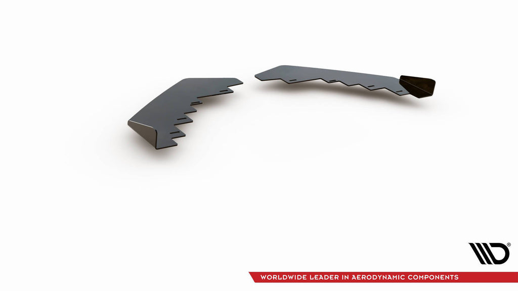 Maxton Design Flaps BMW 1er F20 M-Paket Facelift / M140i schwarz Hochglanz für BMW 1er F20- F21 FL