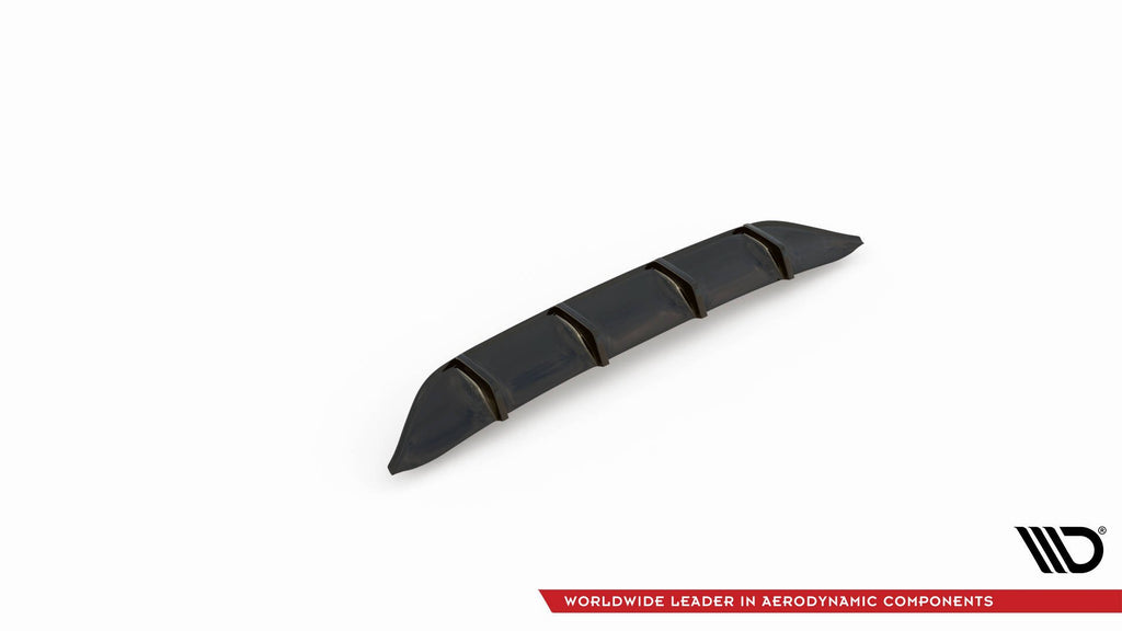 Maxton Design Diffusor Heck Ansatz passend für Mercedes-Benz CLS AMG-Line C257 schwarz Hochglanz