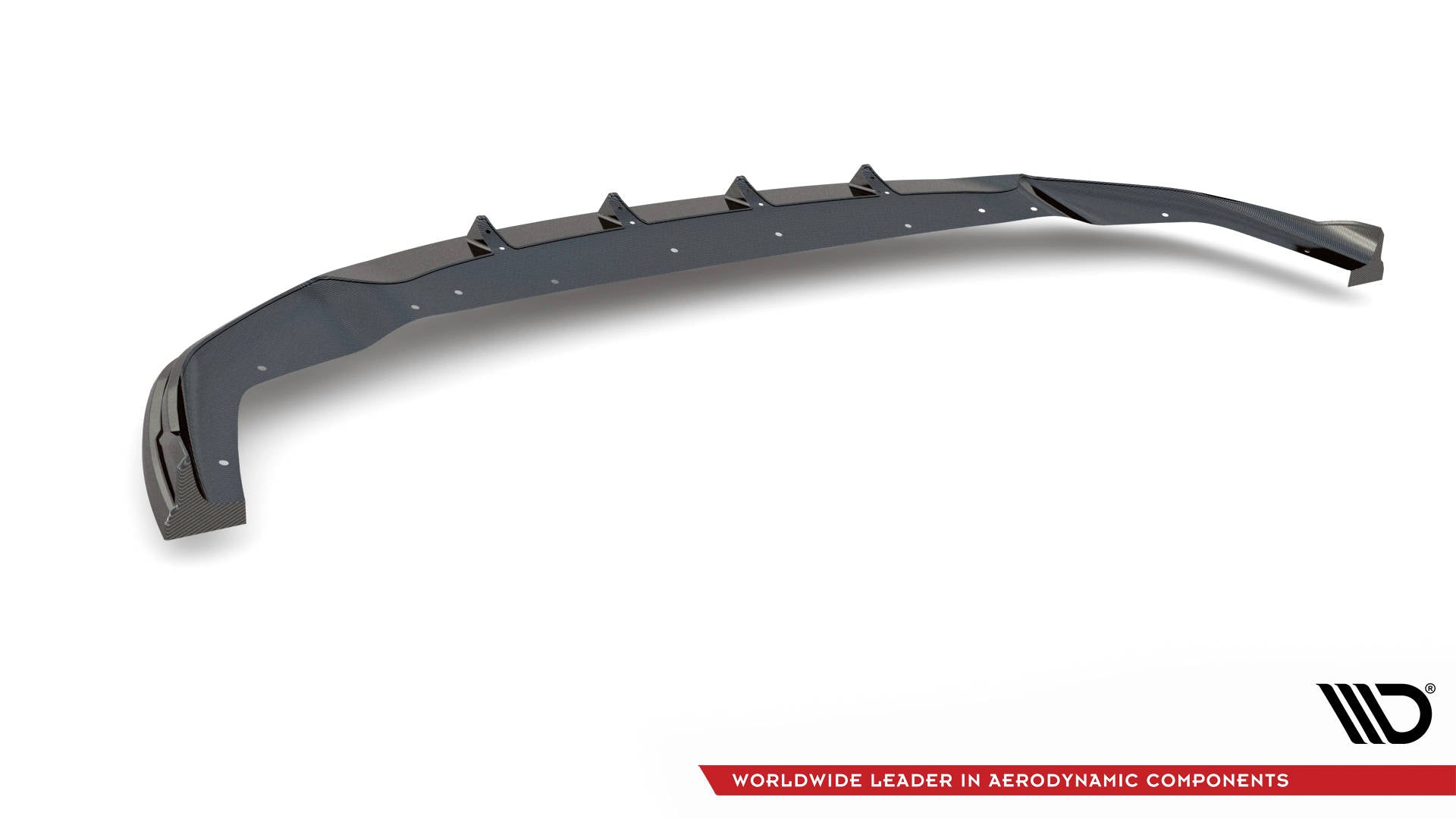 Maxton Design Prepreg Carbon Fiber Street+ Spoilerlippe Front Ansatz passend für BMW 1er M-Paket / M135i / 128ti F40