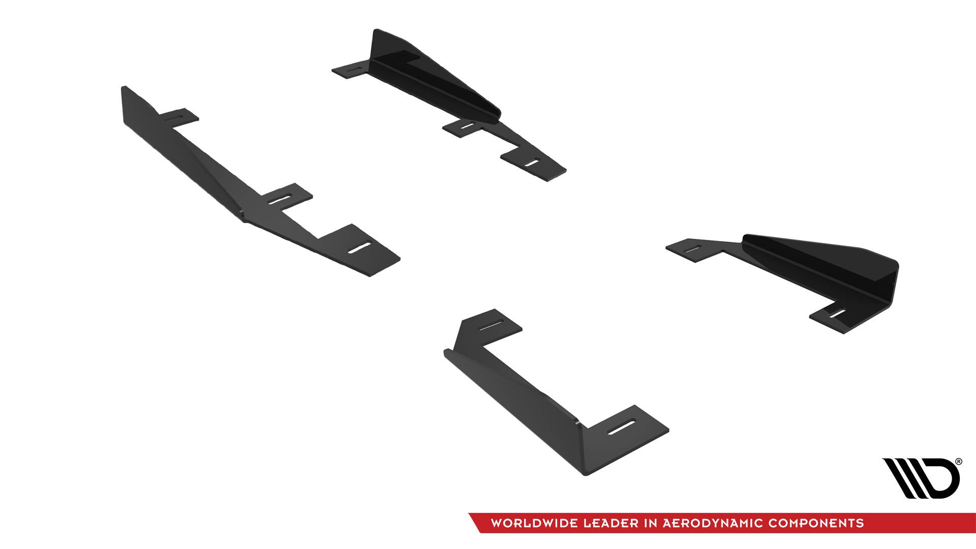 Maxton Design Seitenschweller Flaps passend für BMW 2 Coupe G42 schwarz Hochglanz