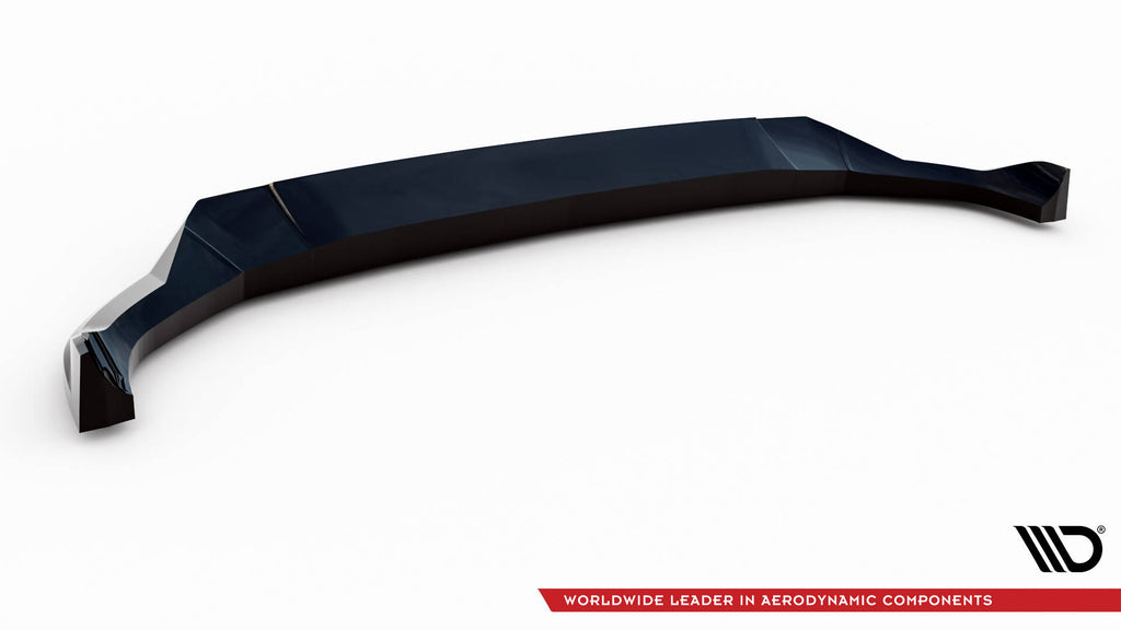 Maxton Design Street+ Spoilerlippe Front Ansatz passend für BMW X7 M-Paket G07 Facelift schwarz Hochglanz