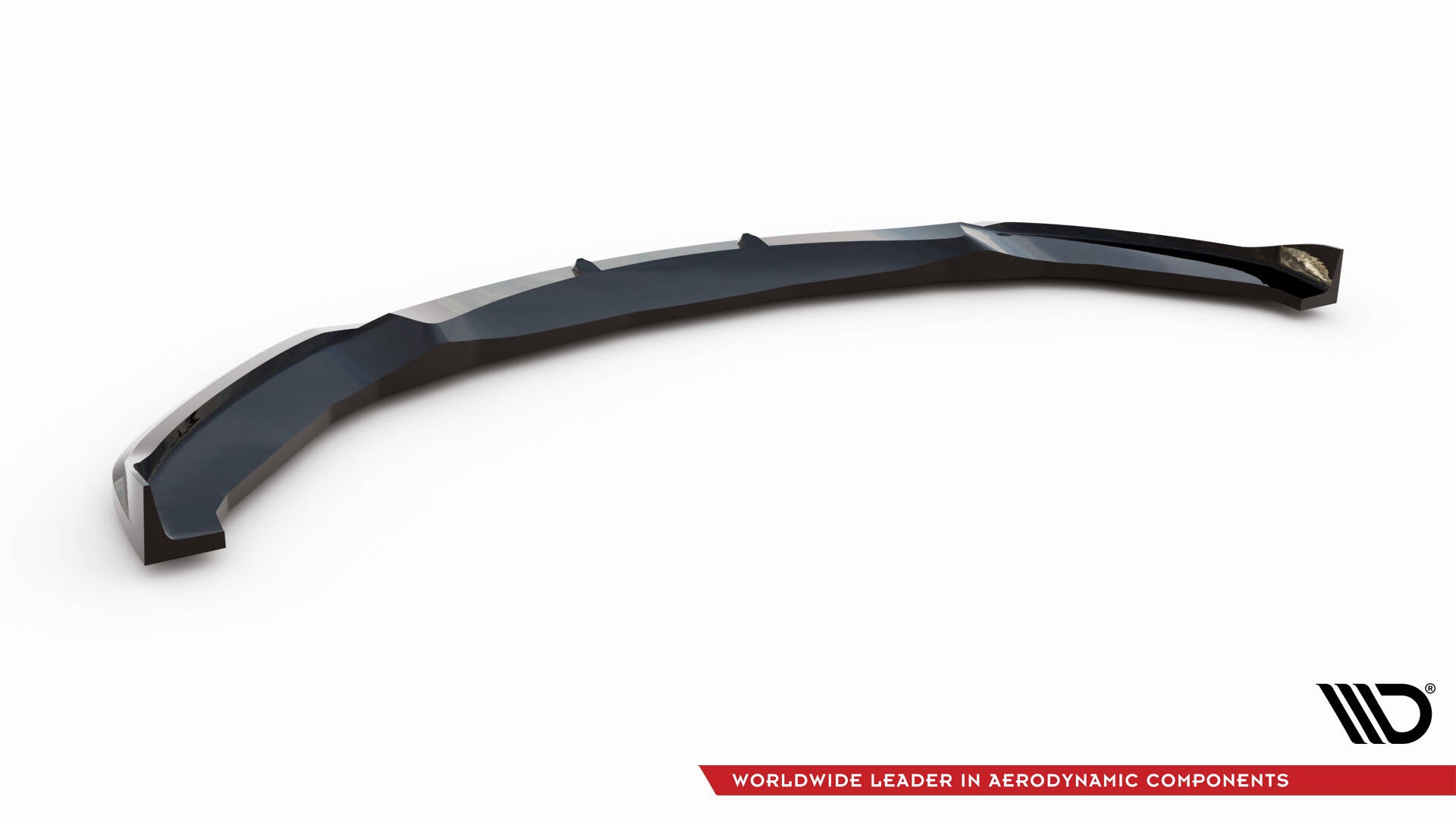 Maxton Design Street+ Spoilerlippe Front Ansatz V.6 passend für BMW 4er Coupe / Gran Coupe / Cabrio M-Paket F32 / F36 / F33 schwarz Hochglanz