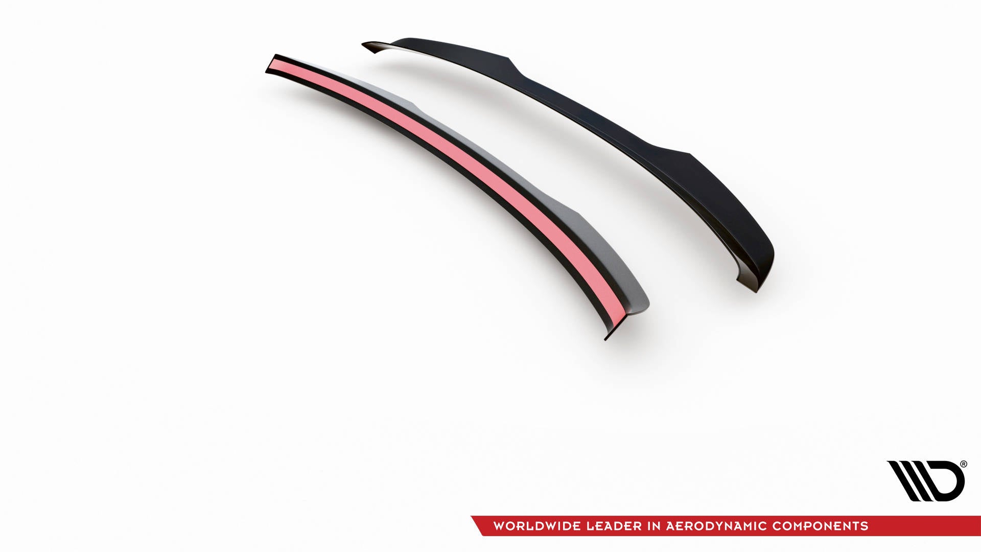 Maxton Design Spoiler CAP passend für Audi RS6 Avant C6 schwarz Hochglanz